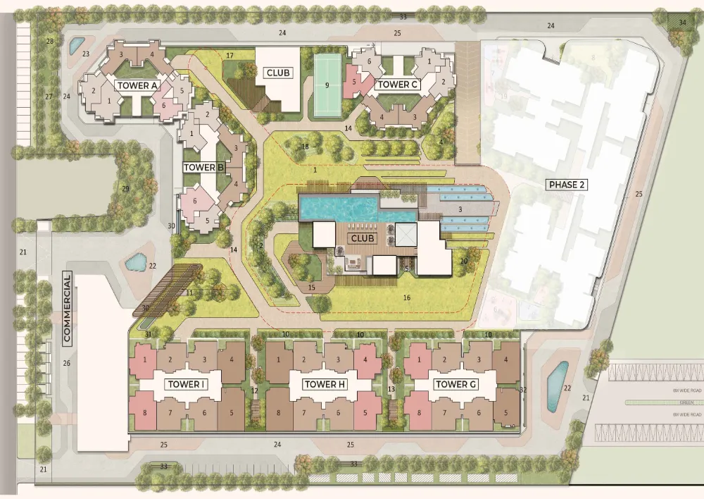 Future Estates site plan
